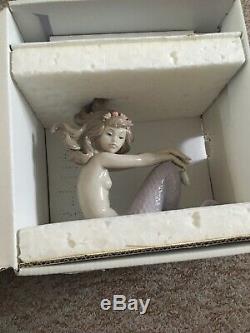 Retired lladro figurines Illusion Complete With Stand And Box