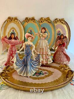 Royal Doulton Coalport Nao Leonardo Mixed Set Lot Ladies Figures Figurines X16