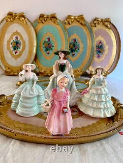 Royal Doulton Coalport Nao Leonardo Mixed Set Lot Ladies Figures Figurines X16