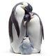 SALE Lladro Porcelain PENGUIN FAMILY 010.08696 Worldwide Shipping