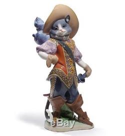 SALE Lladro Porcelain PUSS IN BOOTS 010.08599 Worldwide Shipping