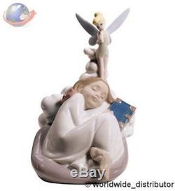 SALE Nao By Lladro Porcelain DREAMING OF TINKER BELL 020.01679 Worldwide Ship