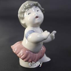 Set of 2 Made in Spain Lladró's sister brand NAO Nao Hawaiian Sway Hula Girl