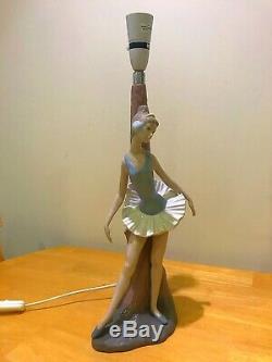 Spectacular Nao Lladro Ballerina Lamp