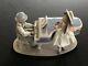 Stunning Lladro Jazz Duo Boy With Piano And Girl Singing 5930