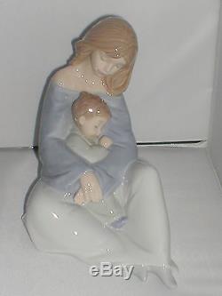 Stunning, Very Rare, NAO by LlADRO, The Greatest Bond, MOTHER + CHILD. MIB