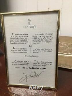 Superb Large Lladro'ties That Bind' #11766 Limited Edition Box & Coa