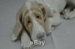 Superb Lladro Dog Old Dog Ref 1067