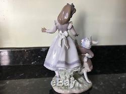 Superb Lladro Figurine Alice In Wonderland Ref. 5740