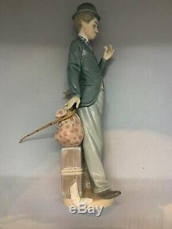 Superb Lladro Figurine Charlie The Tramp