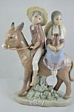 Superb Lladro Figurine Ride In The Country Ref. 5354