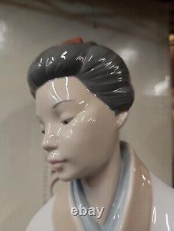 The Decorator Porcelain 14 Inch Figure NAO Lladro NEW IN BOX Lladro Style Glazed