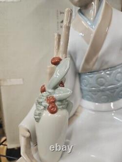 The Decorator Porcelain 14 Inch Figure NAO Lladro NEW IN BOX Lladro Style Glazed