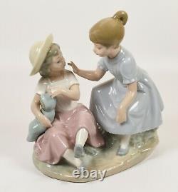 Very Cute Lladro Nao Figure It's My Doll Siblings Arguing over a doll 0280