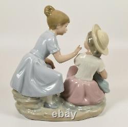 Very Cute Lladro Nao Figure It's My Doll Siblings Arguing over a doll 0280