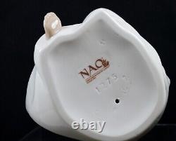 Very Cute Lladro Nao Figure Time For Your Bottle Girl Feeding Lamb 02001275