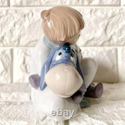 Very good condition? NAO Lladro Disney figure Eeyore and the Dreamer Ceramic
