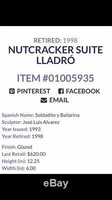 Very rare mint Lladro Nutcracker Suite