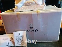 Vincente Martinez For Lladro Pierrot Mantle Clock 5778(retired 2001)boxed/papers