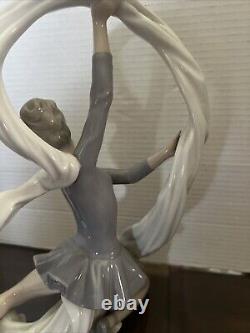 Vintage 1977 NAO by Lladro Dancer With Veil Porcelain Ballerina Figurine Lla1