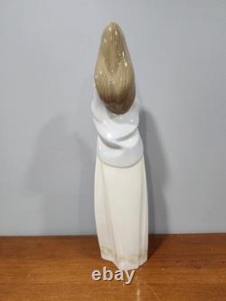 Vintage 1999 NAO by Lladro Hand Made Porcelain Figurine 14 Floral Beauty 1344