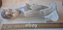 Vintage 2001 Retired NAO By Lladro Whispering Waves #1412 Figurine Girl Seashell