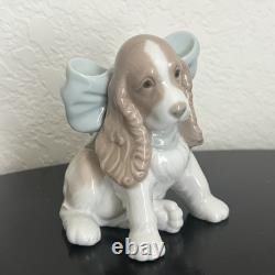 Vintage Cocker Spaniel NAO by LLADRO Puppy Figure #1349