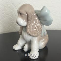 Vintage Cocker Spaniel NAO by LLADRO Puppy Figure #1349