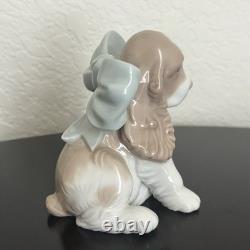 Vintage Cocker Spaniel NAO by LLADRO Puppy Figure #1349