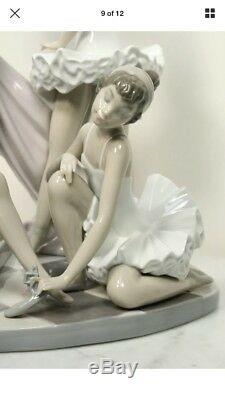 Vintage LLADRO ballet Trio Figurine. Three Ballerinas Salvador Debon 5235 RARE