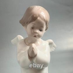 Vintage Lladro Angel Praying Nao Daisa Spain Porcelain Figurine Sculpture #35