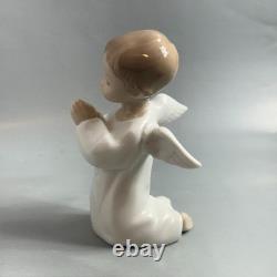 Vintage Lladro Angel Praying Nao Daisa Spain Porcelain Figurine Sculpture #35