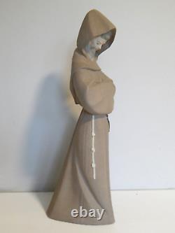Vintage Lladro Franciscan Monk Gres Matt figure