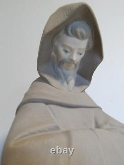 Vintage Lladro Franciscan Monk Gres Matt figure