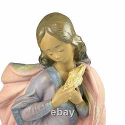 Vintage Lladro NAO 16 Woman with Wheat Statue Figurine EXTRA LARGE
