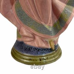 Vintage Lladro NAO 16 Woman with Wheat Statue Figurine EXTRA LARGE