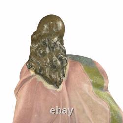 Vintage Lladro NAO 16 Woman with Wheat Statue Figurine EXTRA LARGE