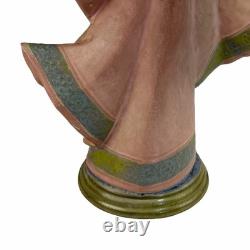 Vintage Lladro NAO 16 Woman with Wheat Statue Figurine EXTRA LARGE