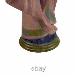 Vintage Lladro NAO 16 Woman with Wheat Statue Figurine EXTRA LARGE