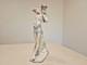 Vintage Lladro NAO Tall Porcelain Figurine Of Man Boy Playing Flute 15H