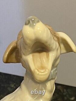 Vintage Lladro Nao Dog yawning Figurine Made in Spain #251 Rare