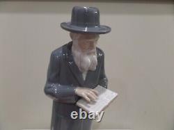 Vintage Lladro Nao The Rabbi Figurine 1982 Porcelain Figure Statue Made in Spain