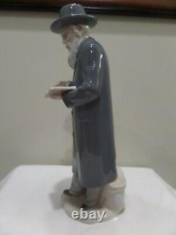 Vintage Lladro Nao The Rabbi Figurine 1982 Porcelain Figure Statue Made in Spain