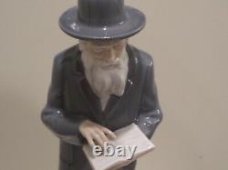 Vintage Lladro Nao The Rabbi Figurine 1982 Porcelain Figure Statue Made in Spain