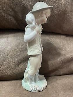 Vintage NAO By Lladro Daisa Shepard Boy with Lamb Porcelain Figurine Statue