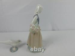 Vintage NAO Girl Goose & Lladro Goose Collectible Figurine 2 LLADRO FIGURES Lot