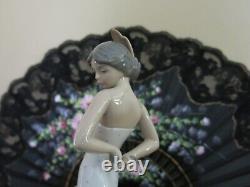 Vintage NAO Lladro Daisa Porcelain Blue Dress Young Flamenco Dancer Figurine