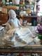 Vintage NAO (Lladro) Girl With Goat Spain Children Animals