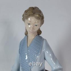 Vintage NAO Lladro Mother Daughter Hair Porcelain Figurine 1995 Spain 11.5 Rare