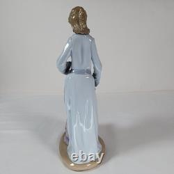 Vintage NAO Lladro Mother Daughter Hair Porcelain Figurine 1995 Spain 11.5 Rare